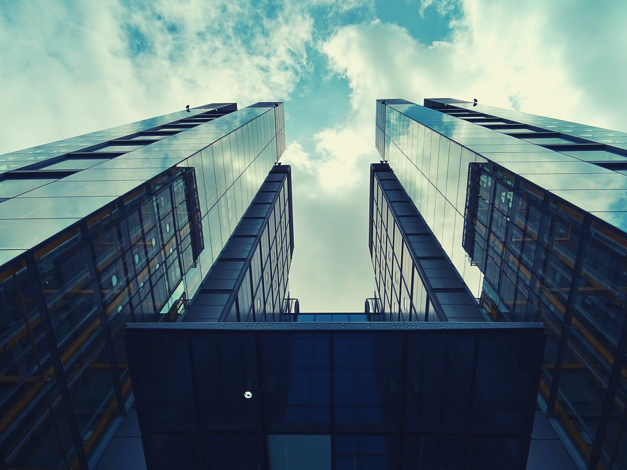 Gray Concrete Buildings